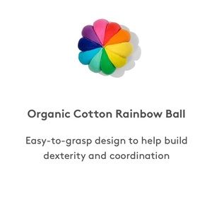 Lovevery: Organic Cotton Rainbow Ball